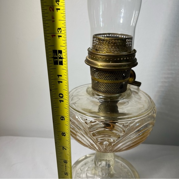 Vintage ALADDIN model C glass oil lamp Kerosene oil lamp | Made in the USA - Picture 11 of 11